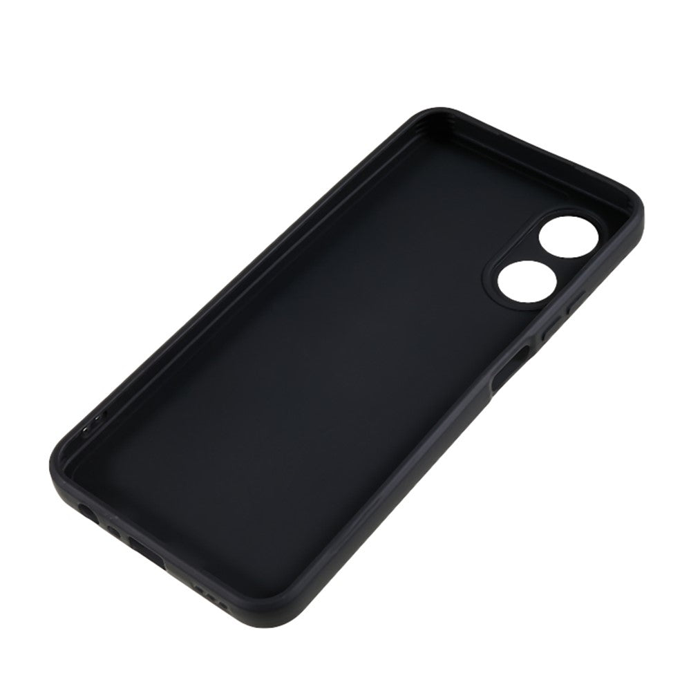 For Oppo A17 4G TPU Straight Edge Phone Case Precise Cutout Camera Protection Cover