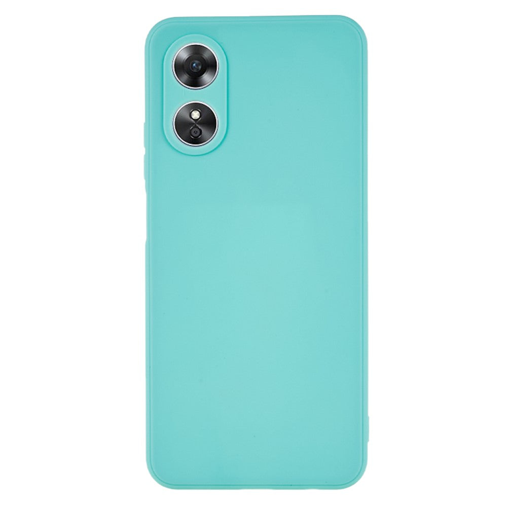 For Oppo A17 4G TPU Straight Edge Phone Case Precise Cutout Camera Protection Cover