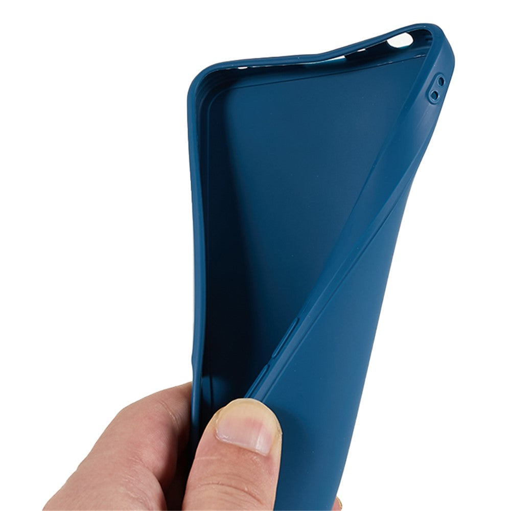 For Oppo A57 4G Straight Edge Soft TPU Case Precise Cutout Anti-scratch Phone Cover