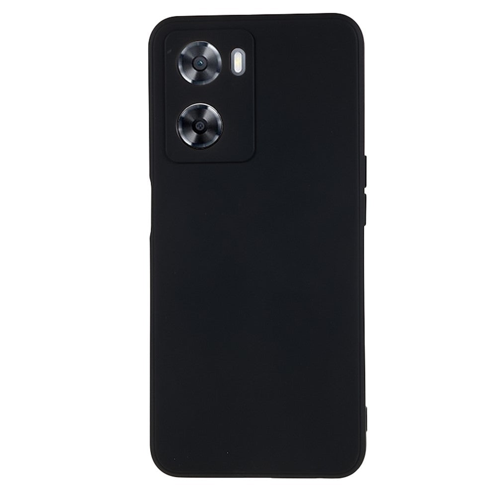 For Oppo A57 4G Straight Edge Soft TPU Case Precise Cutout Anti-scratch Phone Cover