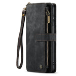 Samsung Galaxy A23 4G / 5G (Global) / M23 5G / F23 5G phone case with strap, CASEME C30, zipper, multiple card slots, PU leather case