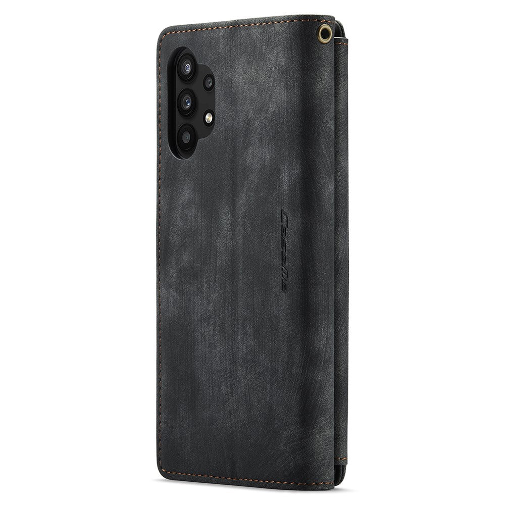 Samsung Galaxy A23 4G / 5G (Global) / M23 5G / F23 5G phone case with strap, CASEME C30, zipper, multiple card slots, PU leather case