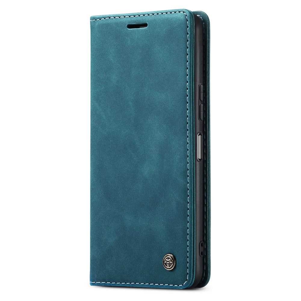 CASEME 013-serien för Xiaomi Redmi Note 12 4G PU-läderfodral med stativ, fallskyddande plånboksfodral