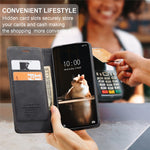 CASEME 013-serien för Xiaomi 13 5G PU-läderfodral i stativ, skyddande plånboksfodral