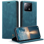 CASEME 013 Series For Xiaomi 13 5G PU Leather Stand Phone Case Protective Wallet Cover