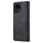 CASEME 013 Series For Xiaomi 13 Lite / Civi 2 5G Phone Wallet Case Stand Leather Cover
