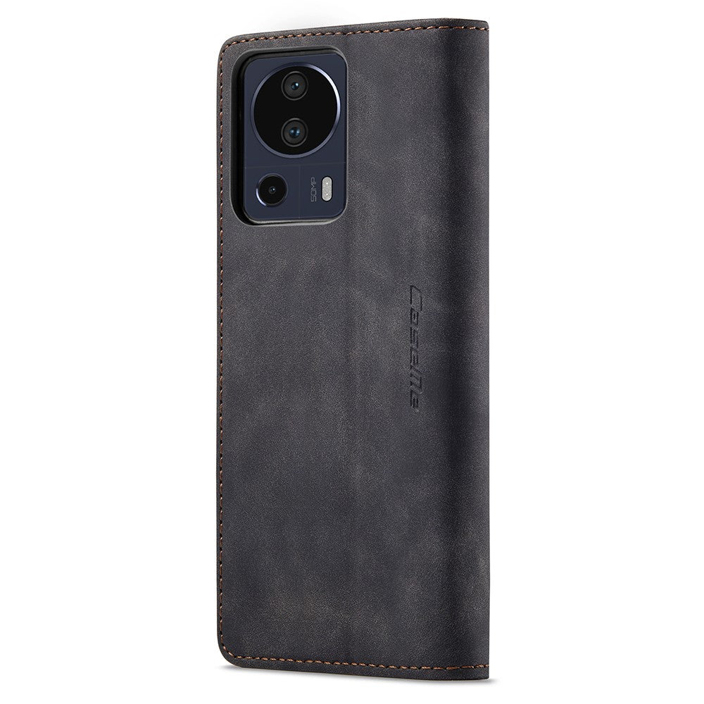 CASEME 013 Series For Xiaomi 13 Lite / Civi 2 5G Phone Wallet Case Stand Leather Cover