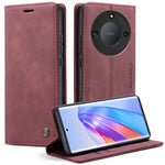 CASEME 013 Series For Honor X40 5G / X9a 5G / Magic5 Lite 5G Phone Case PU Leather Wallet Stand Cover