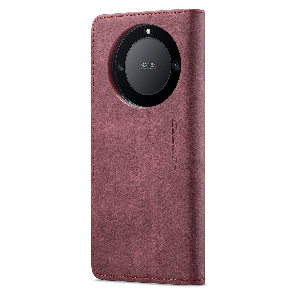 CASEME 013 Series For Honor X40 5G / X9a 5G / Magic5 Lite 5G Phone Case PU Leather Wallet Stand Cover