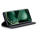 CASEME 013 Series For Oppo Find X6 PU Leather Phone Case Wallet Stand Protective Cover