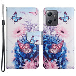 For Xiaomi Redmi Note 12 4G PU Leather Flip Cover Pattern Printing Protective Wallet Phone Case with Strap