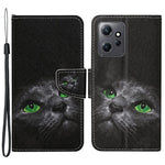 For Xiaomi Redmi Note 12 4G PU Leather Flip Cover Pattern Printing Protective Wallet Case with Strap