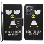 For Xiaomi Redmi Note 12 4G PU Leather Flip Cover Pattern Printing Protective Wallet Phone Case with Strap