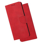 For Xiaomi Redmi Note 12 4G Solid Color PU Leather Phone Case Stand Wallet Flip Cover with Strap