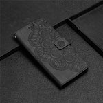 For Xiaomi Redmi Note 12 4G PU Leather Mandala Flower Imprinted Phone Case Wallet Stand Flip Cover