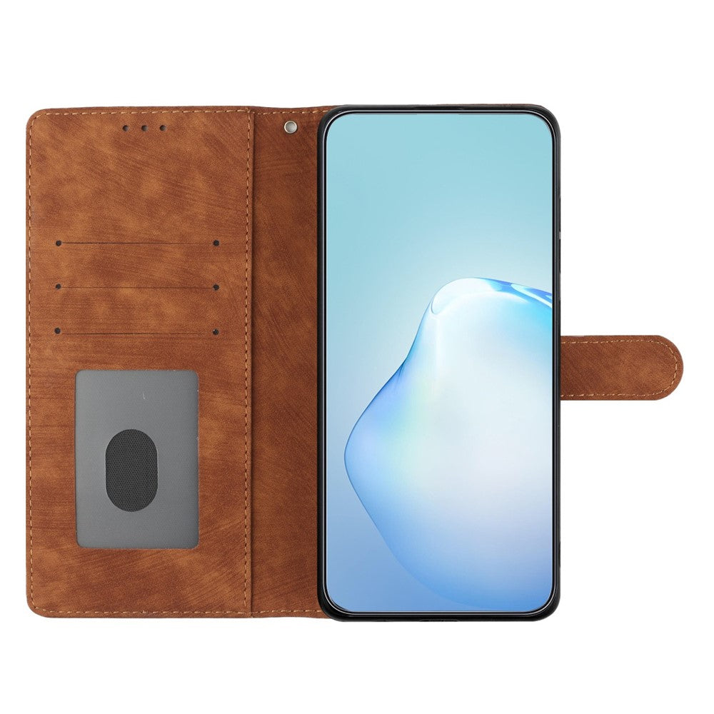 For Xiaomi Redmi Note 11 Pro 4G (Mediatek) / 11 Pro 5G (Qualcomm) / 12 Pro 4G Solid Color Leather Wallet Cover Skin-touch Stand Phone Case
