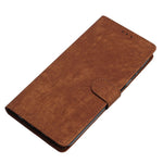 For Xiaomi Redmi Note 11 Pro 4G (Mediatek) / 11 Pro 5G (Qualcomm) / 12 Pro 4G Solid Color Leather Wallet Cover Skin-touch Stand Phone Case