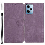 For Xiaomi Redmi Note 11 Pro 4G (Mediatek) / 11 Pro 5G (Qualcomm) / 12 Pro 4G Solid Color Leather Wallet Cover Skin-touch Stand Phone Case