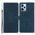 For Xiaomi Redmi Note 11 Pro 4G (Mediatek) / 11 Pro 5G (Qualcomm) / 12 Pro 4G Solid Color Leather Wallet Cover Skin-touch Stand Phone Case