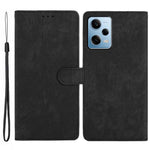 For Xiaomi Redmi Note 11 Pro 4G (Mediatek) / 11 Pro 5G (Qualcomm) / 12 Pro 4G Solid Color Leather Wallet Cover Skin-touch Stand Phone Case