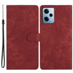 For Xiaomi Redmi Note 11 Pro 4G (Mediatek) / 11 Pro 5G (Qualcomm) / 12 Pro 4G Solid Color Leather Wallet Cover Skin-touch Stand Phone Case
