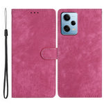 For Xiaomi Redmi Note 11 Pro 4G (Mediatek) / 11 Pro 5G (Qualcomm) / 12 Pro 4G Solid Color Leather Wallet Cover Skin-touch Stand Phone Case