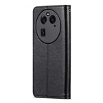 AZNS Mobile Phone Cover for Oppo Find X6 Drop-proof PU Leather Phone Case Stand Wallet Shell