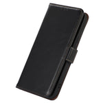 For Xiaomi Redmi Note 12 Turbo / Poco F5 5G Protective Case RFID Blocking Genuine Cowhide Leather Stand Phone Cover