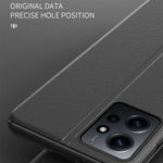 For Xiaomi Redmi Note 12 4G Stand Case Anti-Scratch PU Leather Phone Cover