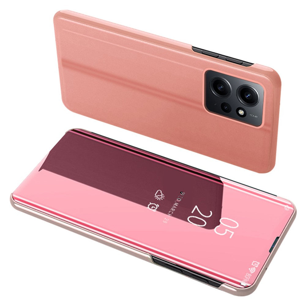 Xiaomi Redmi Note 12 4G Flip Läderfodral med Stativ Helkroppsskyddande mobilfodral