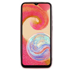 KADEM For Samsung Galaxy A04e 4G / M04 4G / F04 4G Rhinestone Phone Case Flower Pattern Kickstand Glitter Gradient TPU Cover