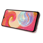 KADEM For Samsung Galaxy A04e 4G / M04 4G / F04 4G Rhinestone Phone Case Flower Pattern Kickstand Glitter Gradient TPU Cover