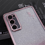KADEM For Samsung Galaxy S20 FE / FE 5G / FE 2022 / S20 Lite Rhinestone Gradient Glitter TPU Case Flower Pattern Phone Cover