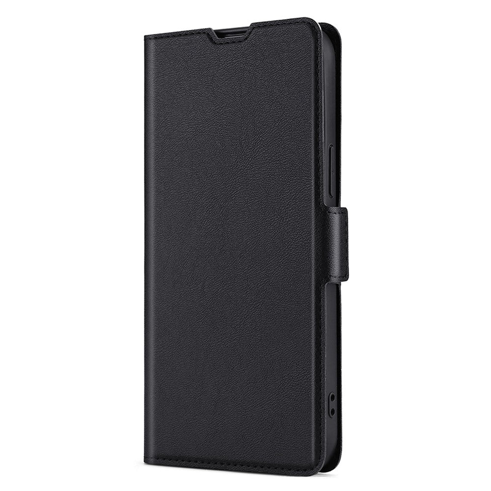 Shockproof Phone Case for Huawei P60 / P60 Pro PU Leather Anti-Drop Flip Cover with Card Slot Stand