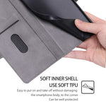 For Honor X40 5G PU Leather Smartphone Case Card Slot Phone Stand Cover