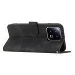 YX003 För Xiaomi 13 Pro 5G Anti-damm PU-läderfodral med tryckt mönster, mobilstativ, plånbok
