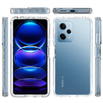 mobilskal för Xiaomi Redmi Note 12 Pro 5G / Note 12 Pro Speed 5G / Poco X5 Pro 5G, PC + TPU Gradient Fodral med PET-film
