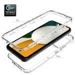 Samsung Galaxy A34 5G Stötsäkert TPU PC-skal Gradient Färg Reptåligt Genomskinligt mobilskal