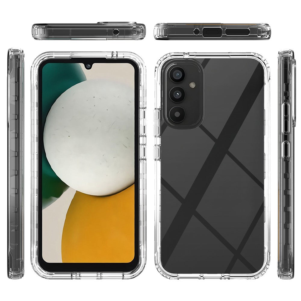 Samsung Galaxy A34 5G Stötsäkert TPU PC-skal Gradient Färg Reptåligt Genomskinligt mobilskal