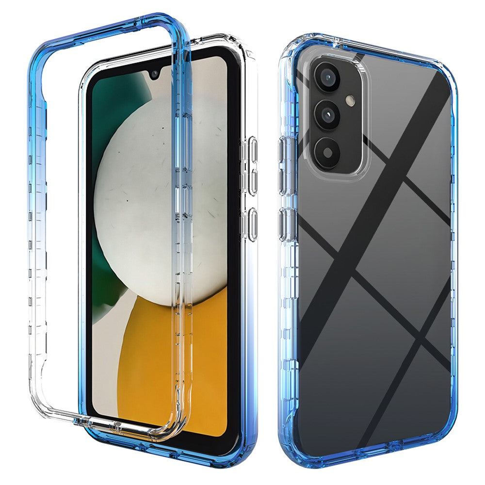 Samsung Galaxy A34 5G Stötsäkert TPU PC-skal Gradient Färg Reptåligt Genomskinligt mobilskal
