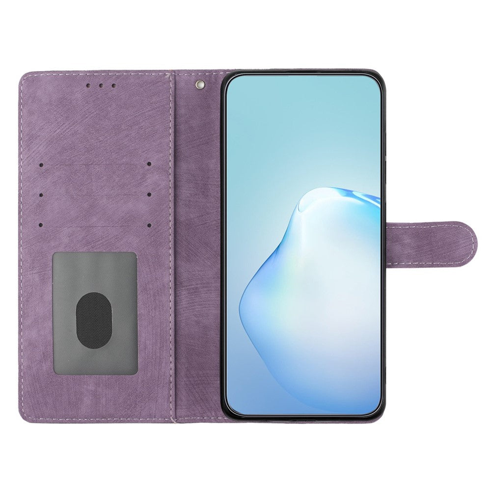 Samsung Galaxy S22+ 5G PU-läder Folio Flip-fodral Skin-Touch Stativ Plånboksfodral