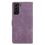 Samsung Galaxy S22+ 5G PU-läder Folio Flip-fodral Skin-Touch Stativ Plånboksfodral