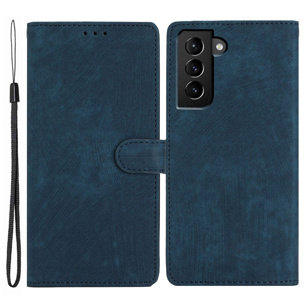 Samsung Galaxy S22+ 5G PU-läder Folio Flip-fodral Skin-Touch Stativ Plånboksfodral