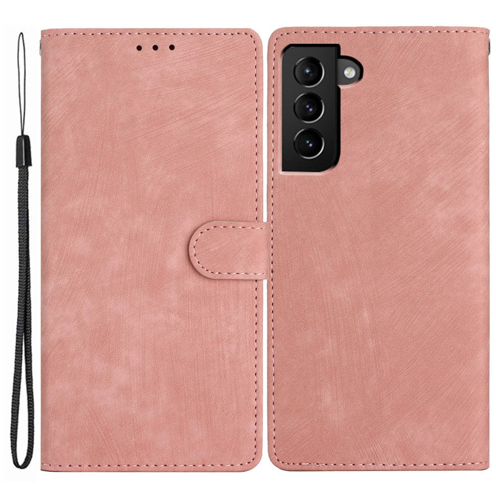 Samsung Galaxy S22+ 5G PU-läder Folio Flip-fodral Skin-Touch Stativ Plånboksfodral