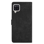 Til Samsung Galaxy A22 4G (EU-version) PU læderpung beskyttende cover skin-touch flip-stand telefoncover