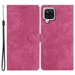 Til Samsung Galaxy A22 4G (EU-version) PU læderpung beskyttende cover skin-touch flip-stand telefoncover