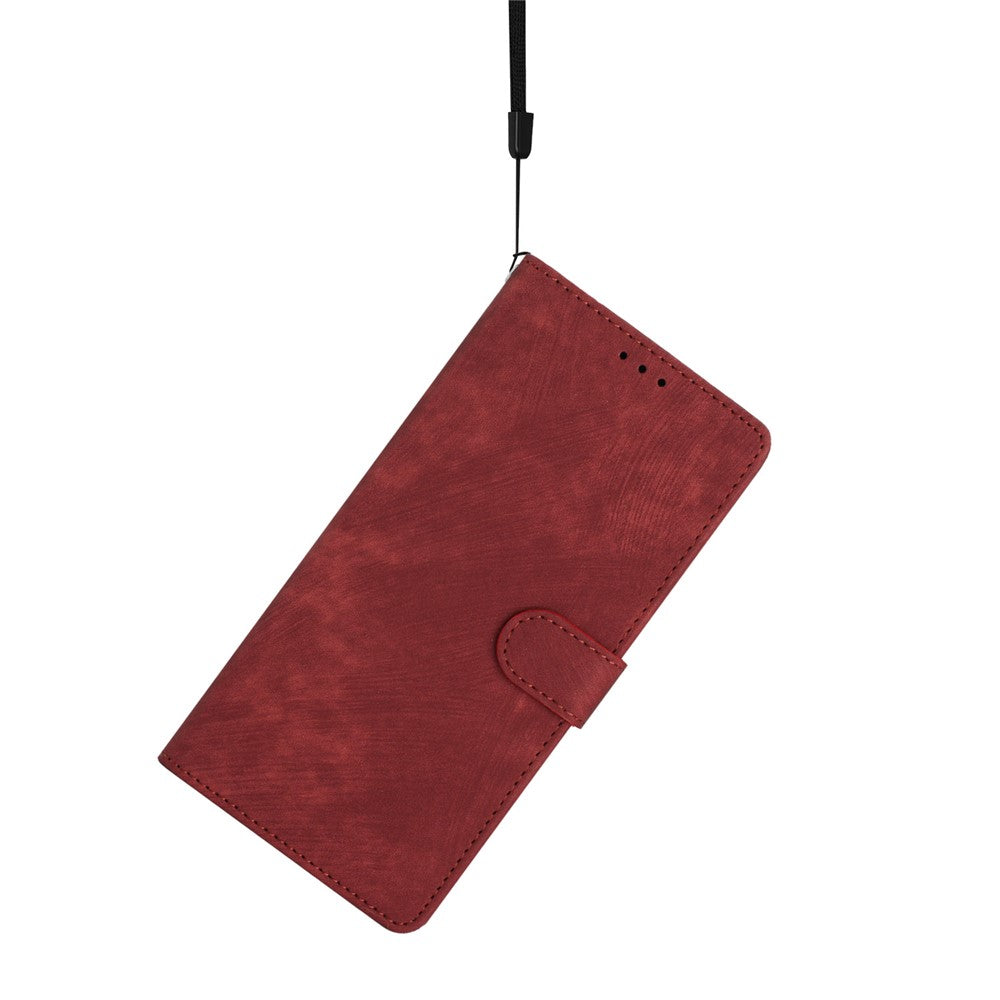 For Samsung Galaxy A73 5G PU Leather Full Protection Cover Skin-touch Wallet Stand Phone Case