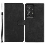 For Samsung Galaxy A73 5G PU Leather Full Protection Cover Skin-touch Wallet Stand Phone Case