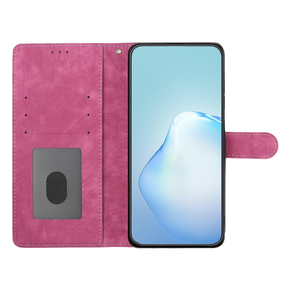 For Samsung Galaxy A53 5G Skin-touch PU Leather Wallet Stand Phone Case Full Protection Shell