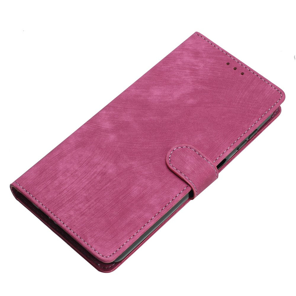 For Samsung Galaxy A53 5G Skin-touch PU Leather Wallet Stand Phone Case Full Protection Shell